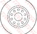 Disc frana TRW DF2761