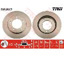Disc frana TRW DF4912