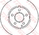Disc frana TRW DF4947
