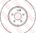 Disc frana TRW DF6074S