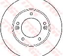 Disc frana TRW DF6081S</br>Piesa auto pentru KIA SORENTO I (JC)  2.5 CRDi