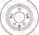 Disc frana TRW DF6123</br>Piesa auto pentru Frana disc