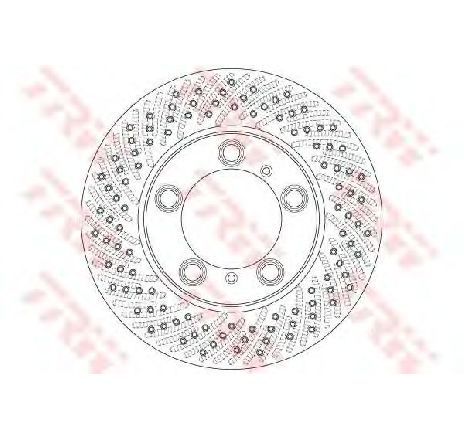 Disc frana TRW DF6413S Disc frana TRW DF6413S