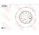 Disc frana TRW DF7911</br>Piesa auto pentru Frana disc