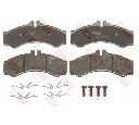 Set placute frana,frana disc TRW GDB1288 Set placute frana,frana disc TRW GDB1288