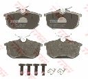 Set placute frana,frana disc TRW GDB1314