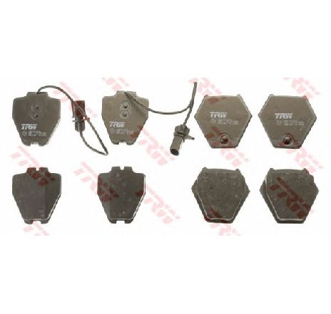 Set placute frana,frana disc TRW GDB1381 Set placute frana,frana disc TRW GDB1381