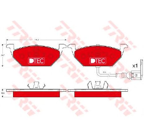 Set placute frana,frana disc TRW GDB1386DTE</br>Piesa auto pentru Frana disc Set placute frana,frana disc TRW GDB1386DTE</br>Piesa auto pentru Frana disc