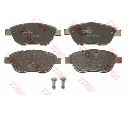 Set placute frana,frana disc TRW GDB1464