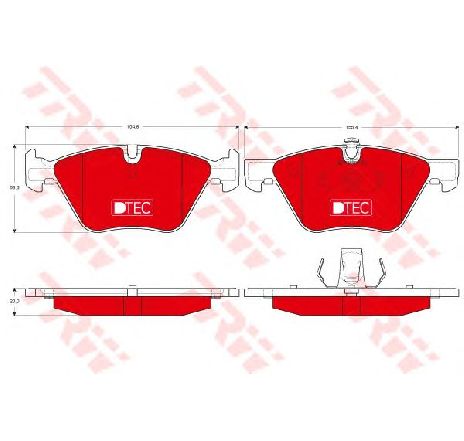 Set placute frana,frana disc TRW GDB1559DTE</br>Piesa auto pentru Frana disc Set placute frana,frana disc TRW GDB1559DTE</br>Piesa auto pentru Frana disc