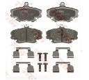 Set placute frana,frana disc TRW GDB1634