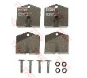Set placute de frana,frana de parcare cu disc TRW GDB1640</br>Piesa auto pentru Sistem de franare