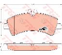 Set placute frana,frana disc TRW GDB1699