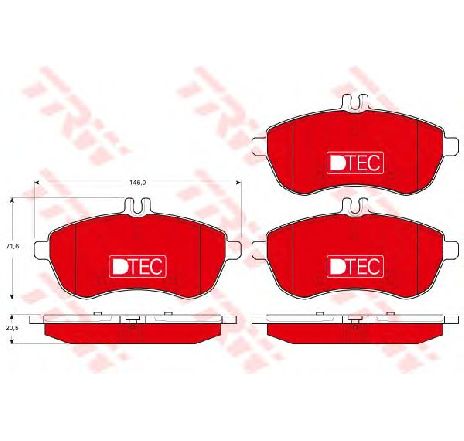 Set placute frana,frana disc TRW GDB1736DTE</br>Piesa auto pentru Frana disc Set placute frana,frana disc TRW GDB1736DTE</br>Piesa auto pentru Frana disc