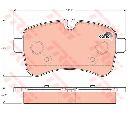 Set placute frana,frana disc TRW GDB1748</br>Piesa auto pentru IVECO DAILY IV platou / sasiu  35C14 G, 35C14 G/P, 35S14 G, 35S14 G/P, 35C14 GD, 35S14 GD