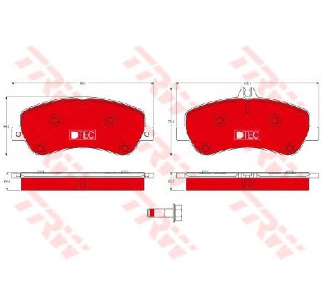 Set placute frana,frana disc TRW GDB1798DTE</br>Piesa auto pentru Frana disc Set placute frana,frana disc TRW GDB1798DTE</br>Piesa auto pentru Frana disc