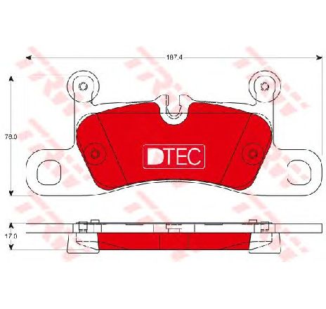 Set placute frana,frana disc TRW GDB1875DTE</br>Piesa auto pentru Frana disc Set placute frana,frana disc TRW GDB1875DTE</br>Piesa auto pentru Frana disc