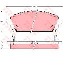 Set placute frana,frana disc TRW GDB3189</br>Piesa auto pentru HONDA ACCORD VI (CG, CK) HONDA ACCORD Mk VII (CG, CK) 1.6 i