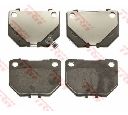 Set placute frana,frana disc TRW GDB3308