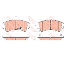 Set placute frana,frana disc TRW GDB3310</br>Piesa auto pentru MAZDA 6 Station Wagon (GY)  2.0 DI