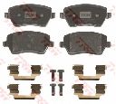 Set placute frana,frana disc TRW GDB3332</br>Piesa auto pentru NISSAN MICRA III (K12)  1.5 dCi