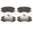 Set placute frana,frana disc TRW GDB3352