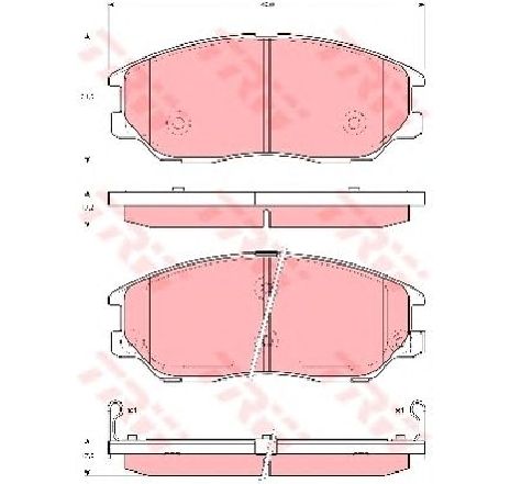 Set placute frana,frana disc TRW GDB3360</br>Piesa auto pentru Frana disc Set placute frana,frana disc TRW GDB3360</br>Piesa auto pentru Frana disc