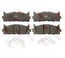 Set placute frana,frana disc TRW GDB3429