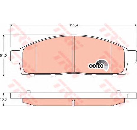 Set placute frana,frana disc TRW GDB3435</br>Piesa auto pentru Frana disc Set placute frana,frana disc TRW GDB3435</br>Piesa auto pentru Frana disc