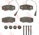 Set placute frana,frana disc TRW GDB3441