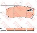 Set placute frana,frana disc TRW GDB3467