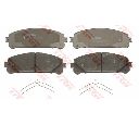 Set placute frana,frana disc TRW GDB3484