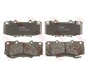 Set placute frana,frana disc TRW GDB3528