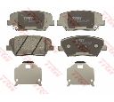 Set placute frana,frana disc TRW GDB3549