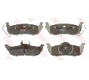 Set placute frana,frana disc TRW GDB4137</br>Piesa auto pentru JEEP GRAND CHEROKEE III (WH, WK)  3.7 V6