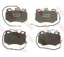 Set placute frana,frana disc TRW GDB446
