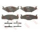 Set placute frana,frana disc TRW GDB459