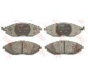 Set placute frana,frana disc TRW GDB4606