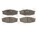 Set placute frana,frana disc TRW GDB747