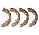 Set saboti frana, frana de mana TRW GS8725
