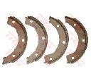 Set saboti frana, frana de mana TRW GS8726