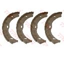 Set saboti frana, frana de mana TRW GS8741