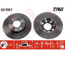 Set frana, frana disc TRW GTD1009</br>Piesa auto pentru Frana disc