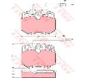 Set frana, frana disc TRW GTD1021</br>Piesa auto pentru Frana disc