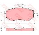 Set frana, frana disc TRW GTD1029</br>Piesa auto pentru Frana disc