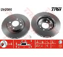 Set frana, frana disc TRW GTD1033</br>Piesa auto pentru Frana disc