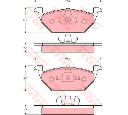 Set frana, frana disc TRW GTD1037</br>Piesa auto pentru Frana disc