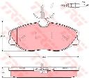 Set frana, frana disc TRW GTD1043</br>Piesa auto pentru Frana disc
