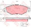 Set frana, frana disc TRW GTD1088</br>Piesa auto pentru Frana disc