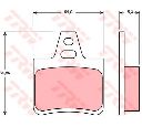 Set frana, frana disc TRW GTD1096</br>Piesa auto pentru Frana disc